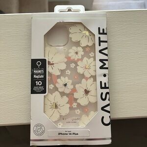 Kate Spade ♠️ iPhone 14 Plus Floral Phone Case